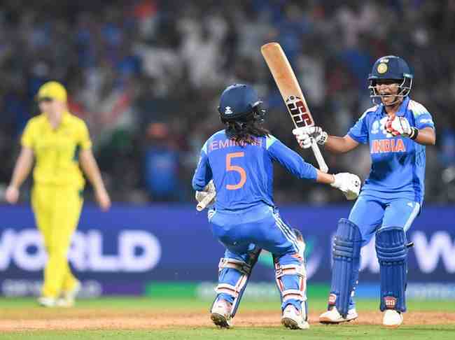 australiawomenvsindiawomen India vs Australia Women 2025 match schedule and live score โ Indian women cricketers in action during the 2025 series.
